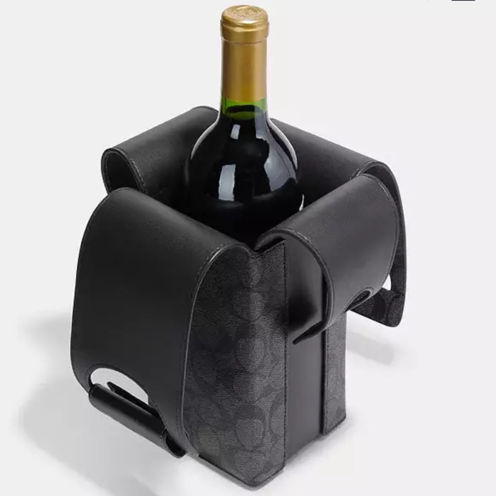 NWT Coach Signature Wine Carrier
